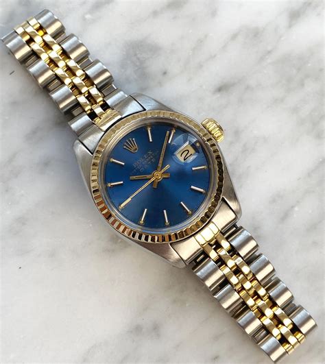 rolex damenuhr blaues zifferblatt 35.000|Rolex Day.